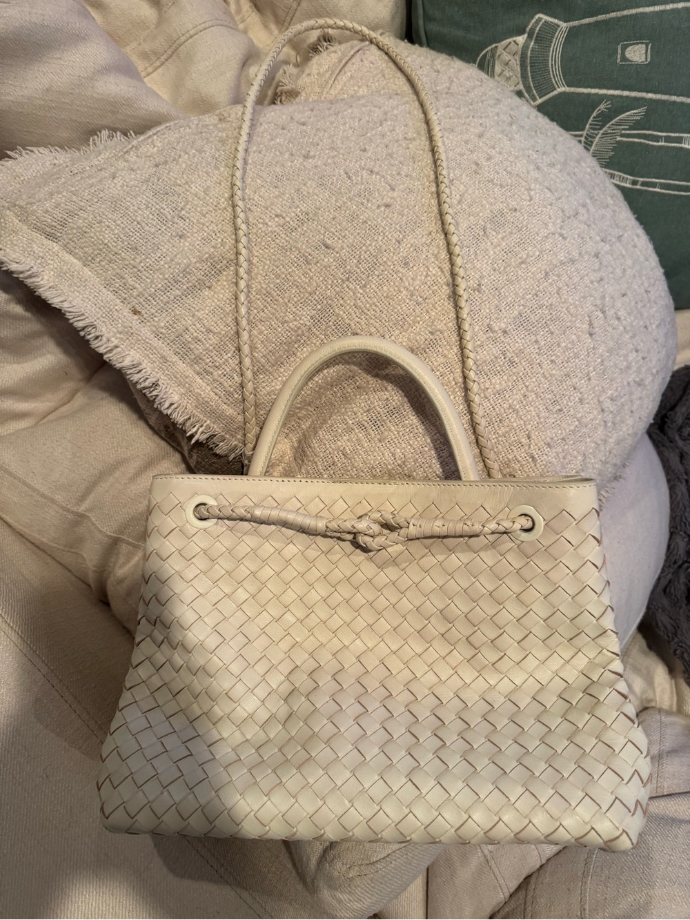 Quince Romy Handwoven Satchel